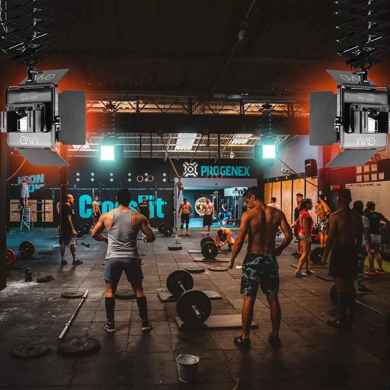 ضوء فيديو لوحة LED، إضاءة التصوير الفوتوغرافي مع التحكم في التطبيق، مجموعة إضاءة الفيديو 800D لاستوديو YouTube، الألعاب، البث