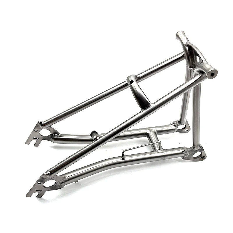 チタンバイクフォークブロンプトン用自転車フロントフォーク、リア
