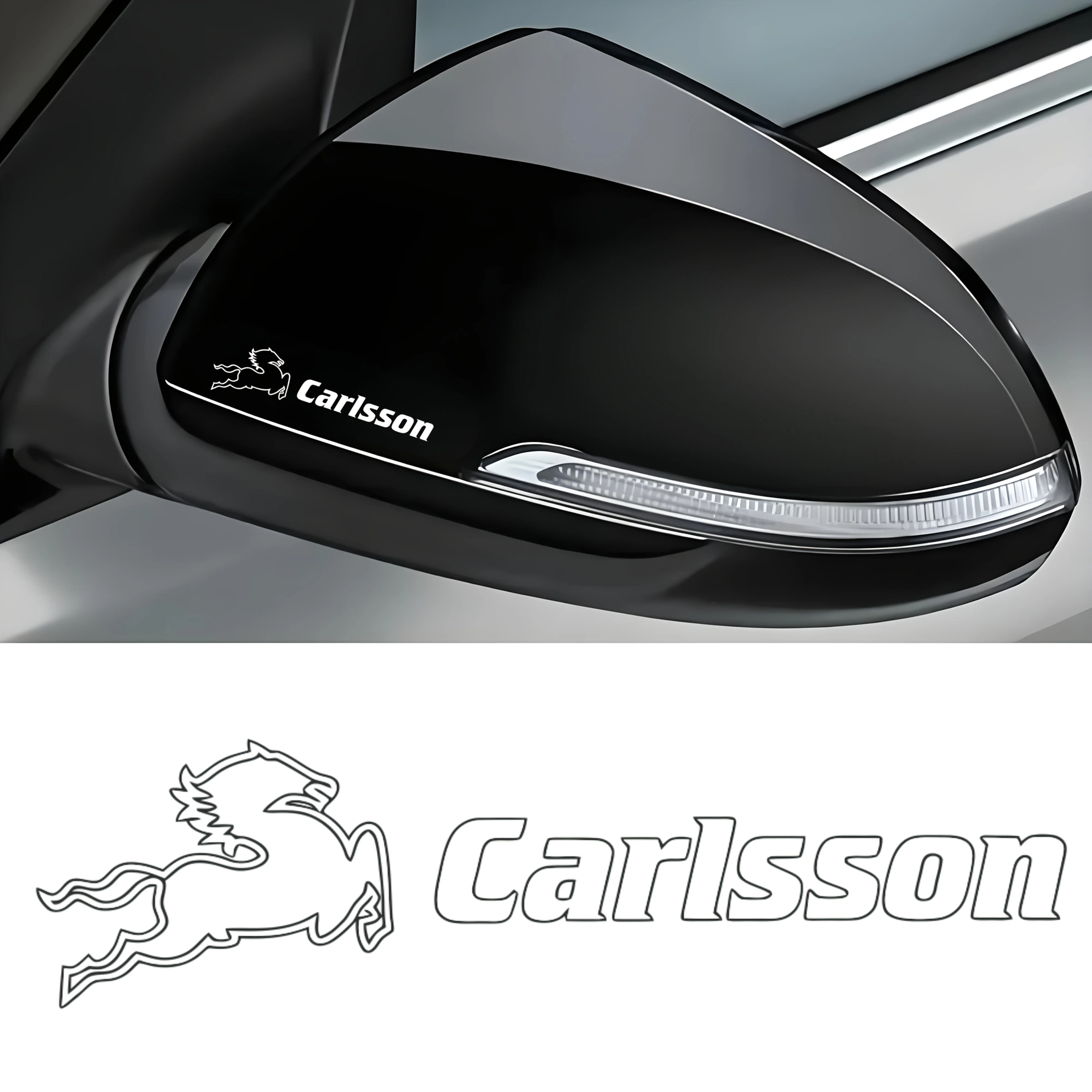 

Décalcomanies automobiles durables pour tous véhicules autocollants Carlsson Badge Emblème pour voiture