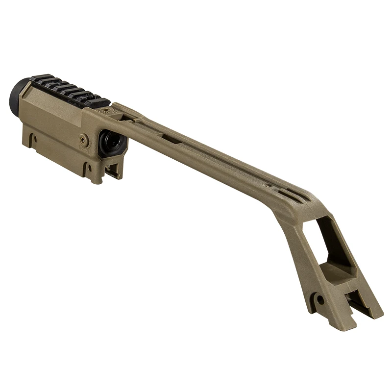 Fire Wolf-Lunette de visée pour fusil de chasse, longue portée pour MP5, lunette de visée en métal, rail Weaver, poignée de base de montage, 3,5x20,