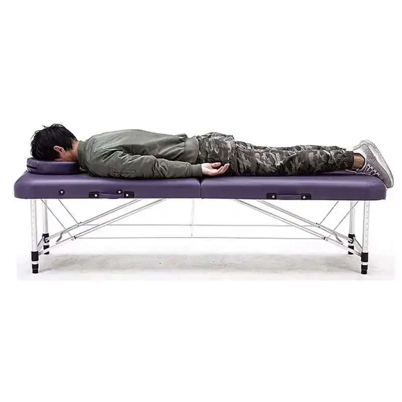 

Beauty Folding Tattoo Massage Bed Spa Face Bathroom Massage Table Ear Cleaning Adjust Lettino Estetista Salon Furniture KMMT