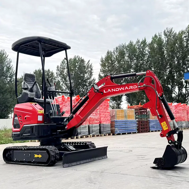 LANDWARD XT18U Mini Excavator 1.8 Ton Bagger China Crawler Excavator Home And Garden Tools Excavators Equipment Custom For Sale