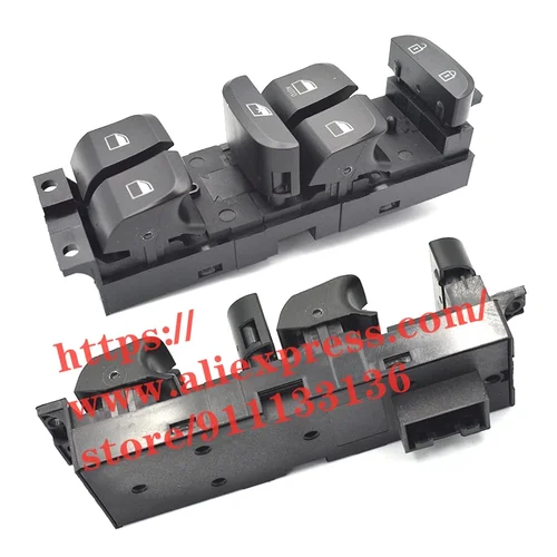 Imagen 2 del producto Interruptor eléctrico de Control de elevalunas para Brilliance V3, V5, H3/H220/H230/H530, interruptor maestro de cristal para puerta