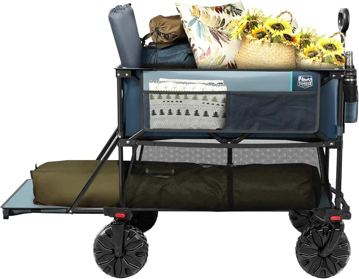 400L Large Capacity Folding Double Decker Wagon, 54