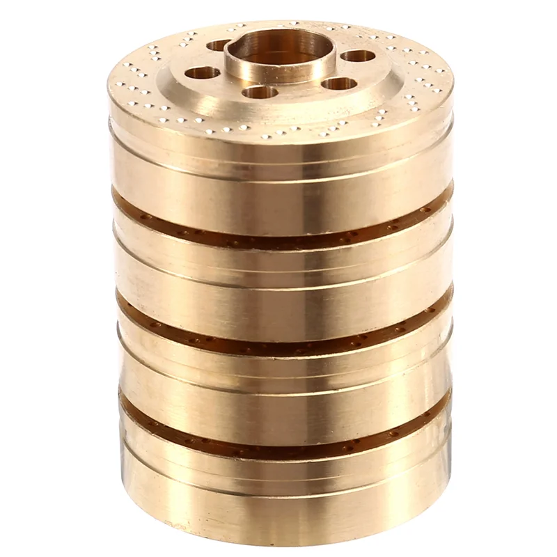 ODIES-4PCS Messing Remschijf Gewichten Interne Contragewicht Voor 1.9 2.2 Inch Velgen 1/10 RC Crawler TRX4 Axiale SCX10 Capra