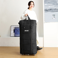 31/39/45inch Expandable Suitcase Bag Foldable Rolling Luggage Bag for Travel Business