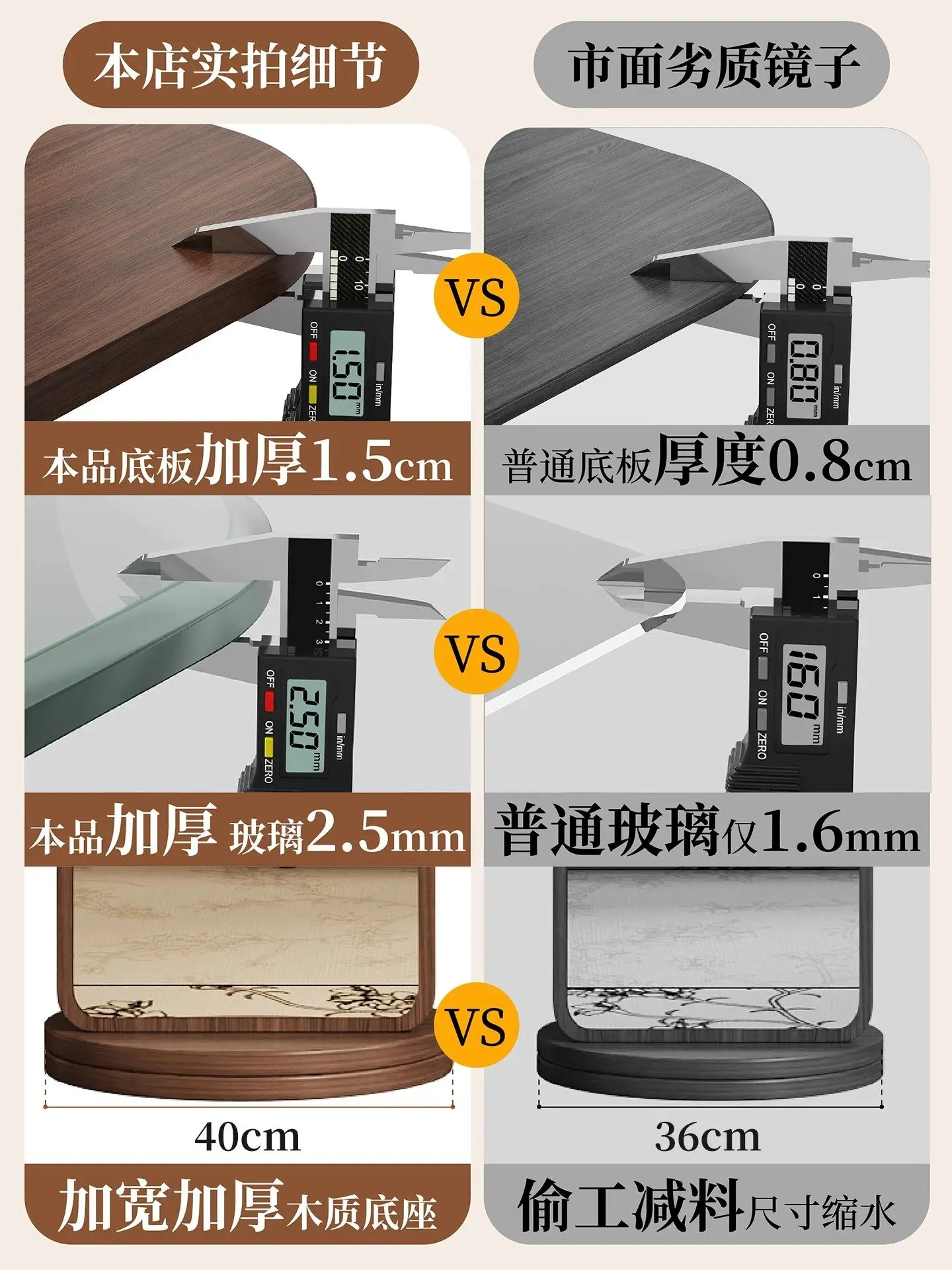 Rotating dressing household floor mirror Movable fitting mirror Bedroom clothes hanger Hat rack Integrated whole body mirror