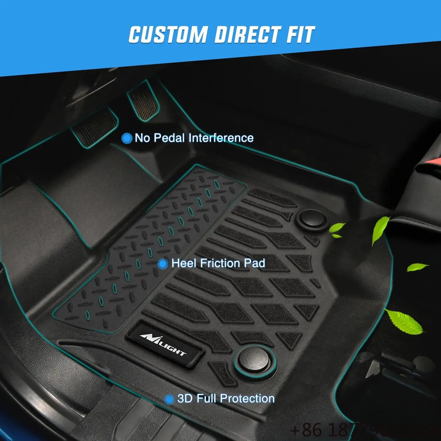 Silicone Wireless Charging Pad Interior Decoration Accessory SUV Fitment 2026
