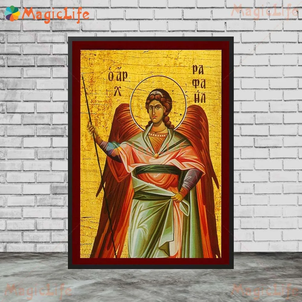 Religion Jesus Virgin Mary Christ Wall Art Canvas Painting St.Arsenius Wall Pictures For Living Room Nordic Poster Unframed