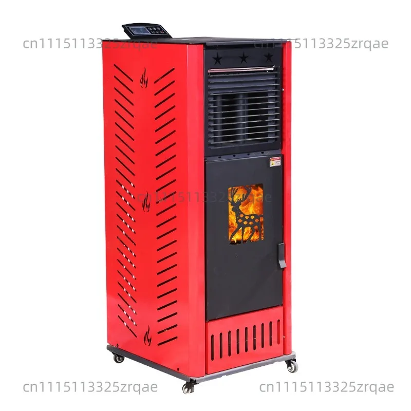 Eco-friendly Biomass Pellet Stove With Intelligent Control Portable Efficient Heating for Home & Commercial Use