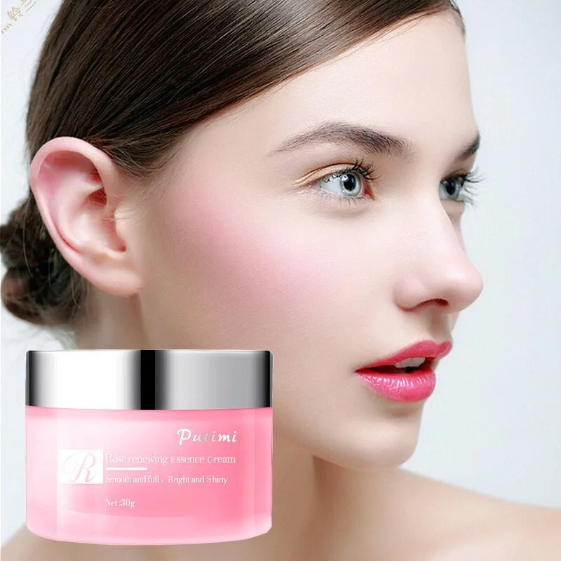 Face Cream Rose Radiance Essence Natural Ingredients Whitening Moisturizing Easy To Absorb Reduce Roughness