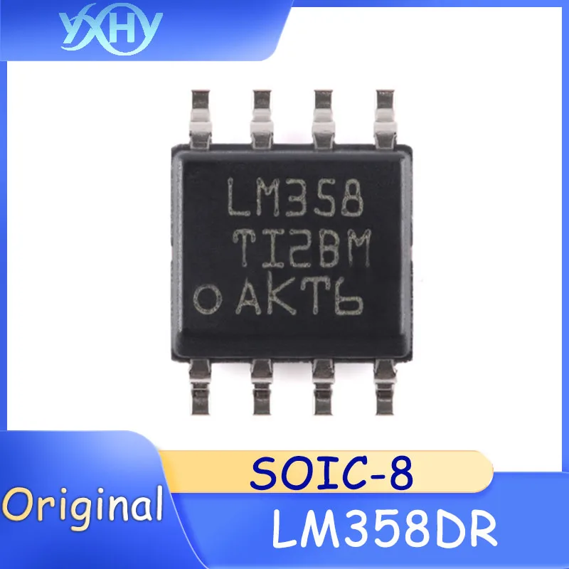 Original Genuine LM358DR SOIC-8 Dual Channel Operational Amplifier IC Chip