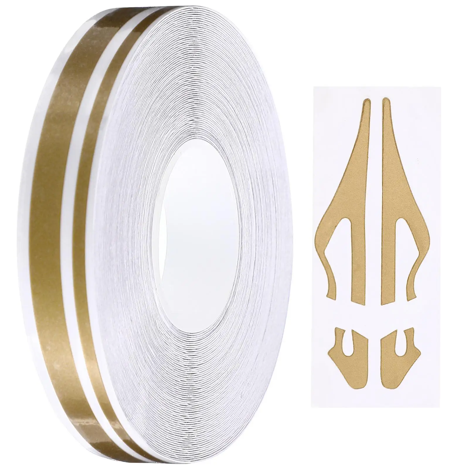 

Pinstripe Car Body Stickers 980x1 2cm PVC Waterproof Sun Protection Adhesive Tape for Vehicles Bicycles RVs Boats Trucks Decor