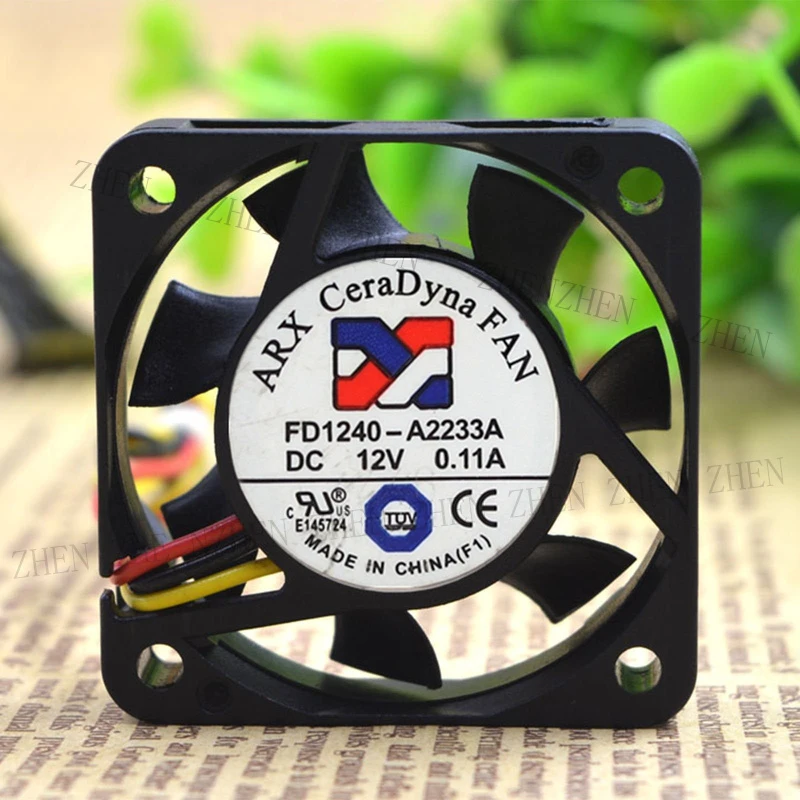 S NEW for ARX FD1240-A2233A 12V 0.11A 2-wire cooling fan#QW