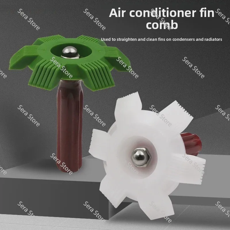 Universal Car Radiator Condenser Fin Comb Air Conditioner Coil Straightener Hand Cleaning Tool Auto Cooling System Repair