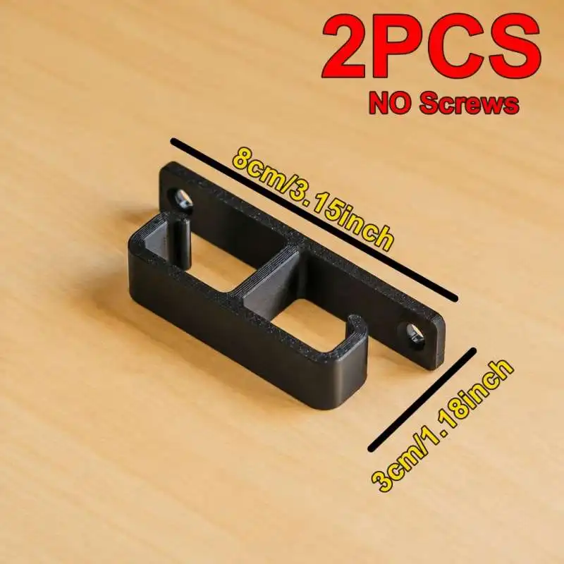 Under Desk Cable Hook Wire Management Holder Desk Bottom Cord Hanging Hook Office Cable Organizer
