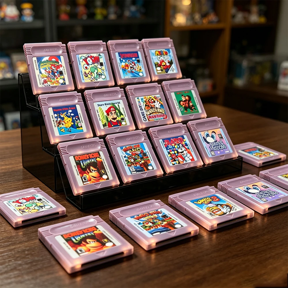 USA Version GBC 16 Bit Retro Game Cartridge & Game Card Mario Series Wario Land Donkey Kong Yoshi For Game Boy Color GBA Console