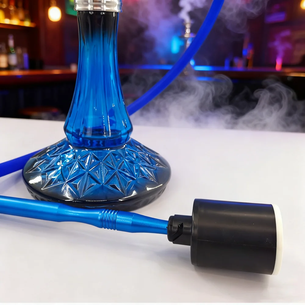 شيشة الشيشة كاتب USB شحن مع أضواء LED بطارية قابلة للشحن أواني مضخة هواء قوية توفير التنفس ملحقات تشيتشا #5