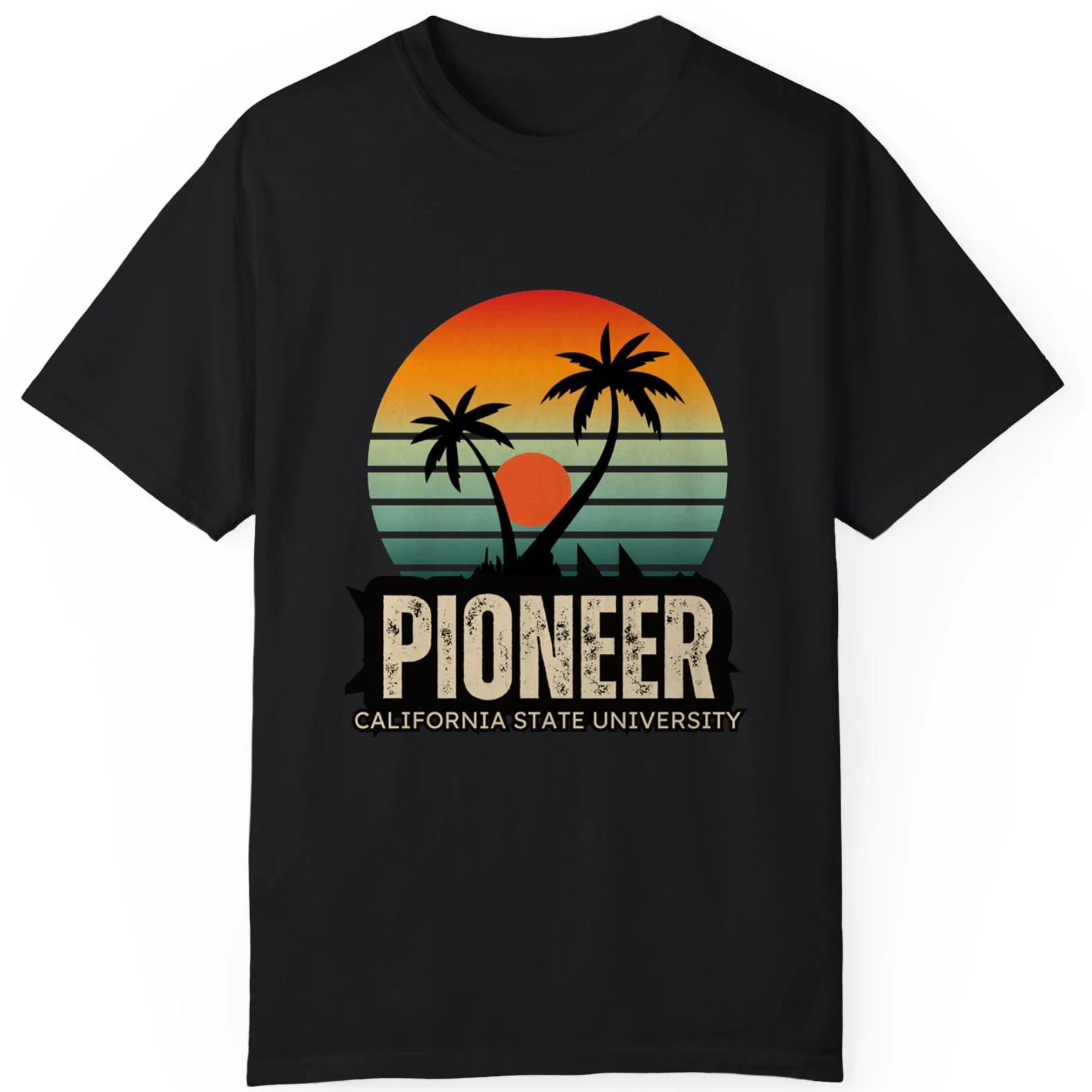 Colorful Vntage retro Sunset Pioneer Best Gift Unisex T-Shirt