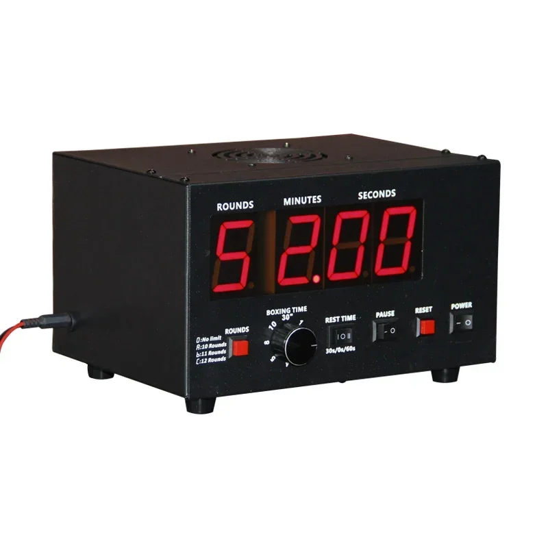 Programmable Digital Countdown, Gym Fitness Training Equipment, Wall Mounted, Interval Boxing, Training Timer