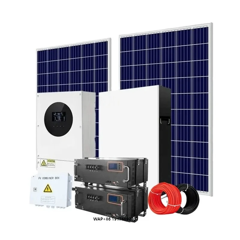 Complete Hybrid  Solar Power System Kit for Home Whole Set Solar Lithium Battery With Solar Inverter Off-gird 5kw 10kw 30kw 50kw