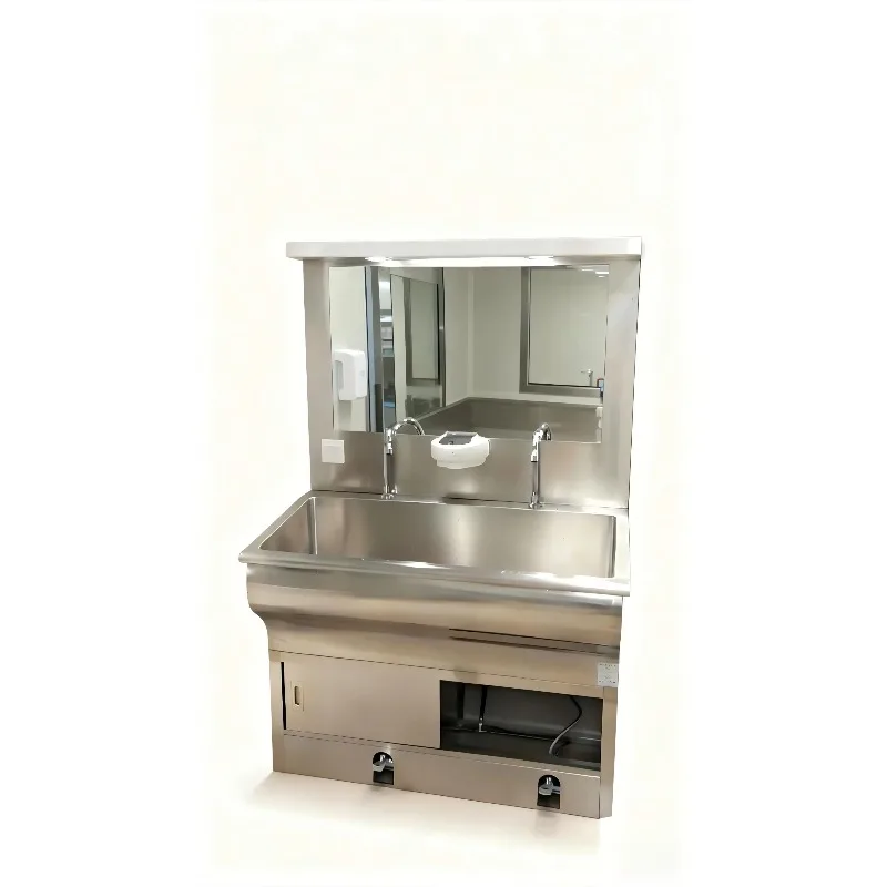 Durable 304 Stainless Steel Hand Wash Sink Scrub Sink