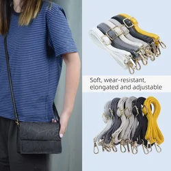 New Fashion Bag Crossbody Strap Belt Leather Long soft PU Shoulder Strap Bag Strap Replacement  Belt Thin Wide Bag Accessories