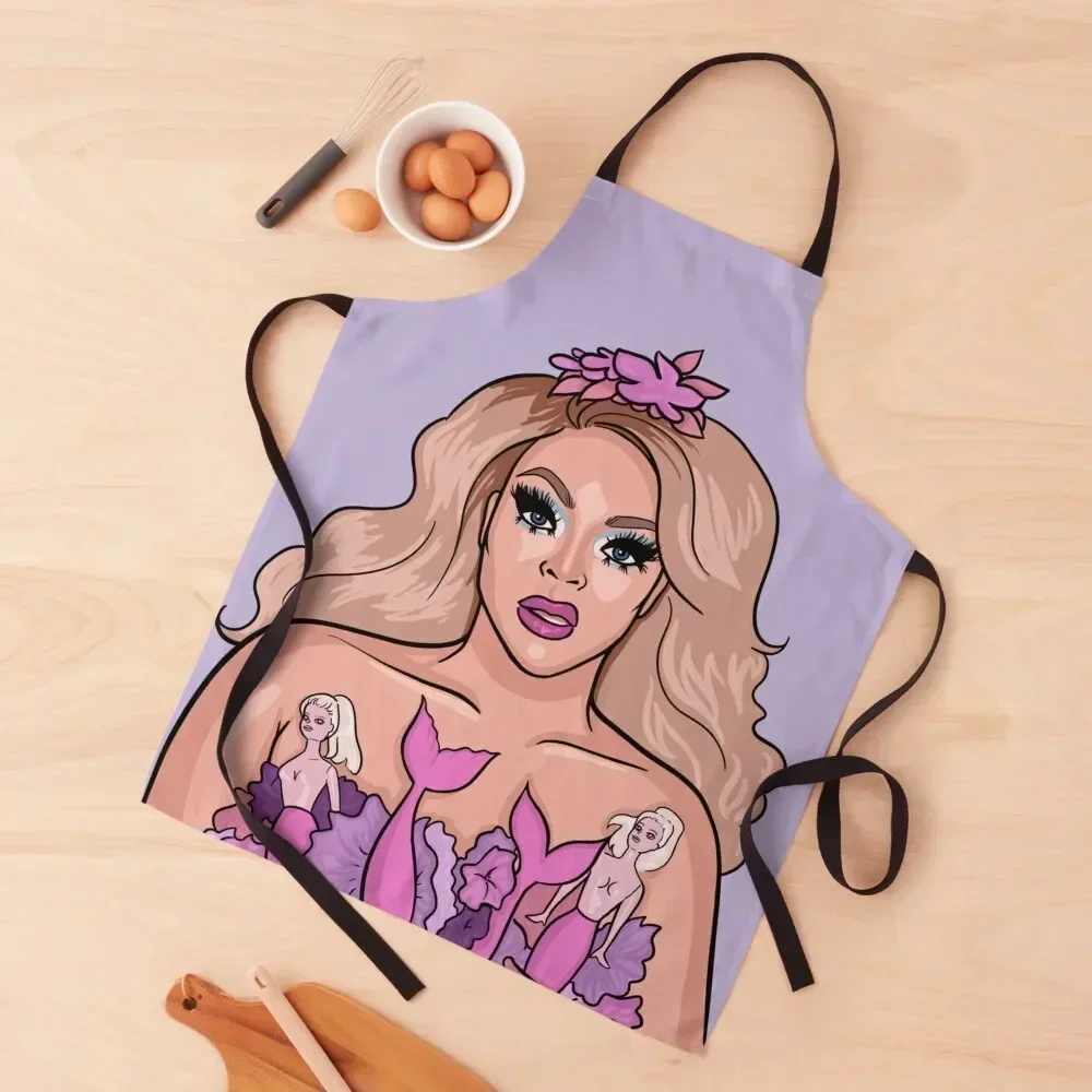 

Miss Vanjie Apron painting Kitchen Household Items Waterproof kindergarten teacher Apron