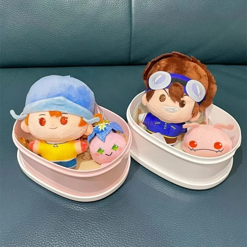 Hot Genuine Digimon Adventure Anime Figure Digimon Box Agumon Yagami Taichi Kawaii Figure Box Children Toys Gifts