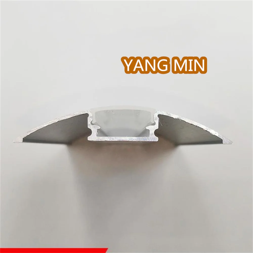 Free Shipping new design 2M/PCS led aluminum profile for led strips ,milky diffuse cover are available