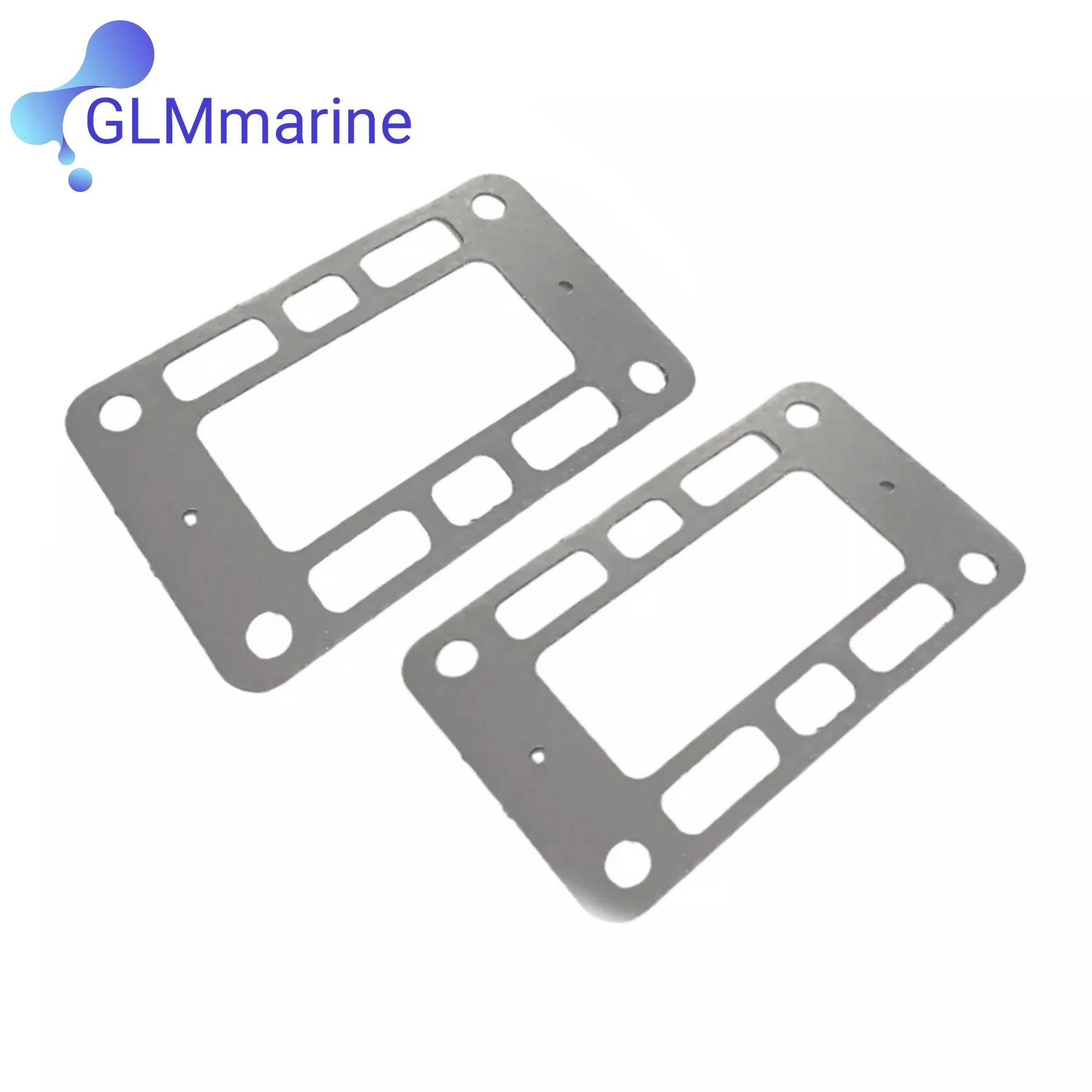 2PCS Exhaust Elbow Riser Gaskets for 803356 835908 856039 857618 Volvo Penta V6 V8 Quicksilver