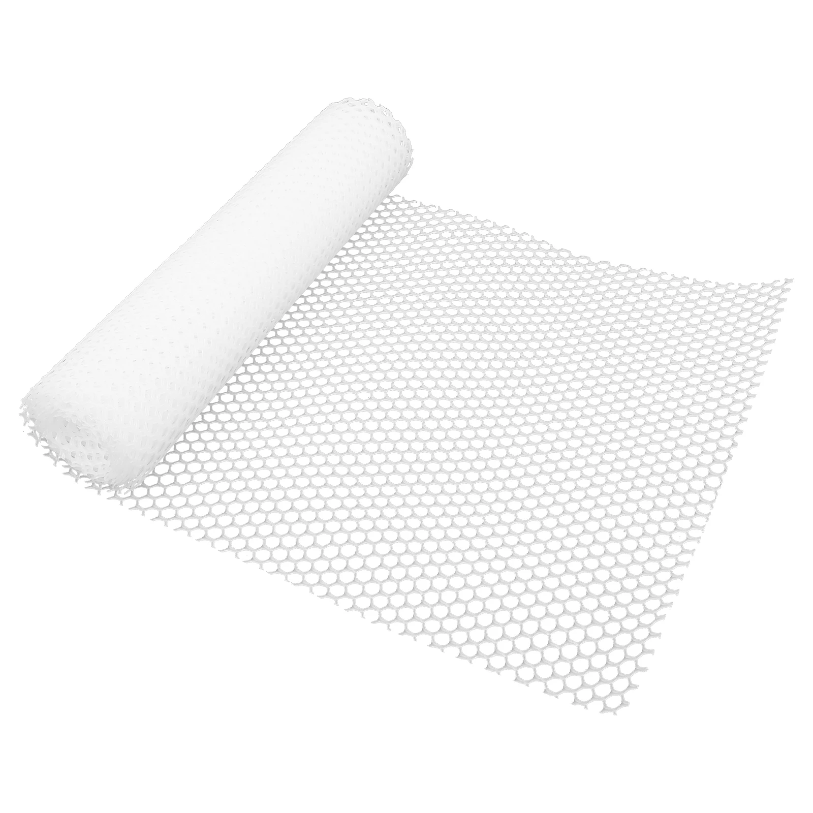 

Plastic Garden Fence 04x3m White Mesh Fencing Net Easy Clean Temporary Safety Sturdy Texture Plant Support Balcony Border Decor