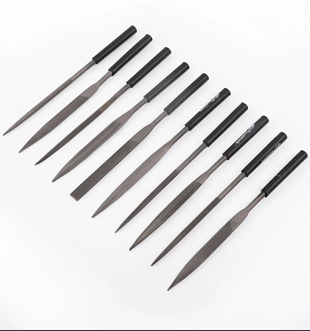 

Diamond File Set 5x180mm Mini Needle File For Stone Glass Metal Carving Craft Hand Tools Needle File Set