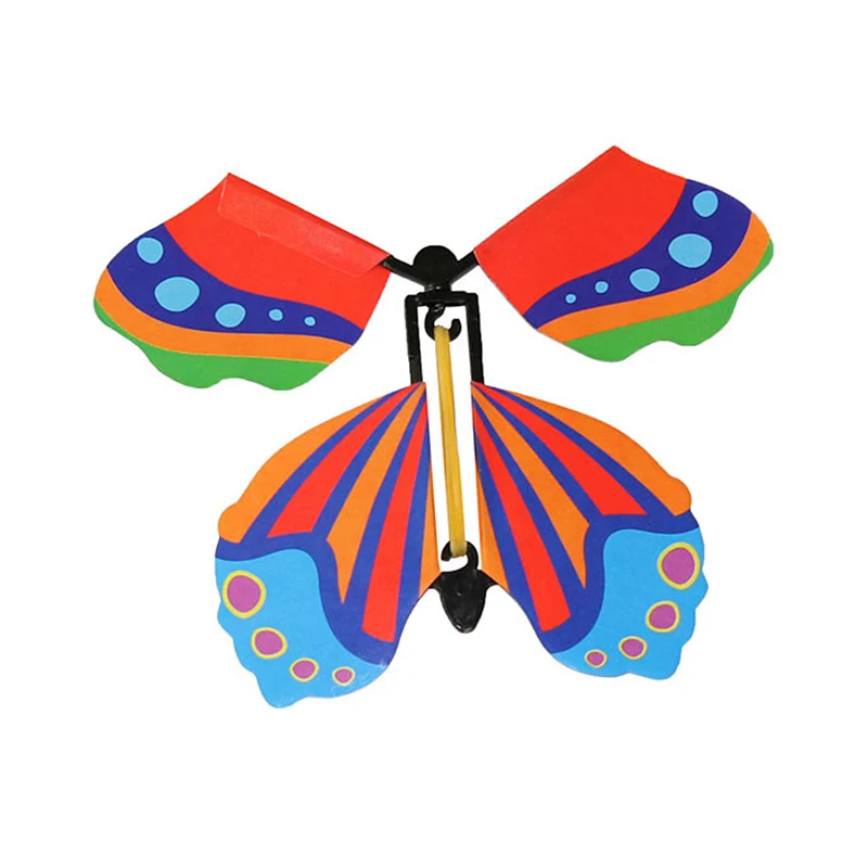 1pc Magie Fliegenden Schmetterling Wenig Magie Tricks Lustige Überraschung Witz Spielzeug für Kinder Überraschende Magie Schmetterling Geheimnis Box