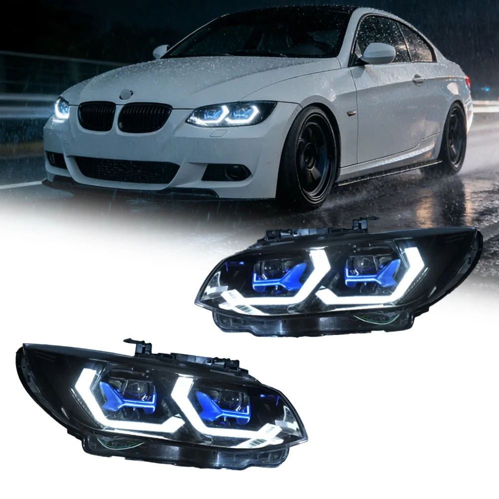 

Динамические светодиодные фары TYPY для BMW E92 E93 M3 2006-2013, модифицированные, новые, автомобильные аксессуары для тюнинга.