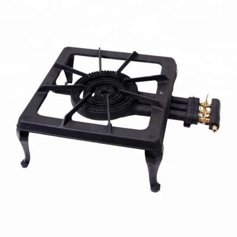 

Outdoor Camp BBQ 3 Ring LPG Cast Iron Frame Burner
