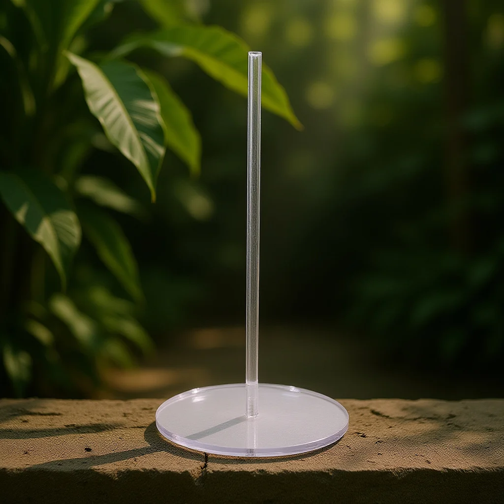 

Home Roll Tissue Paper Stand Transparent Acrylic Tabletop Paper Towel Holder Kitchen Countertop Organizer Storage Rack