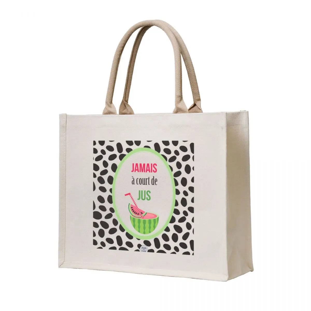 

Never run out of juice Tote Bag cute tote large Canvas for women canvas