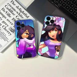 Aphmau Anime Phone Case FOR IPhone 14 13 11 12 Pro 8 7 Plus X 13 Pro MAX XR XS MINI SE 2020 Black Covers