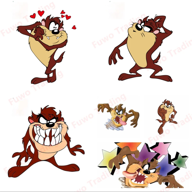 

Creative Cartoon Car Stickers Angry Tasmanian Devil Vinyl Decal Motorcycle Trunk Racing Bumper Decoration Laptop Waterproof PVC