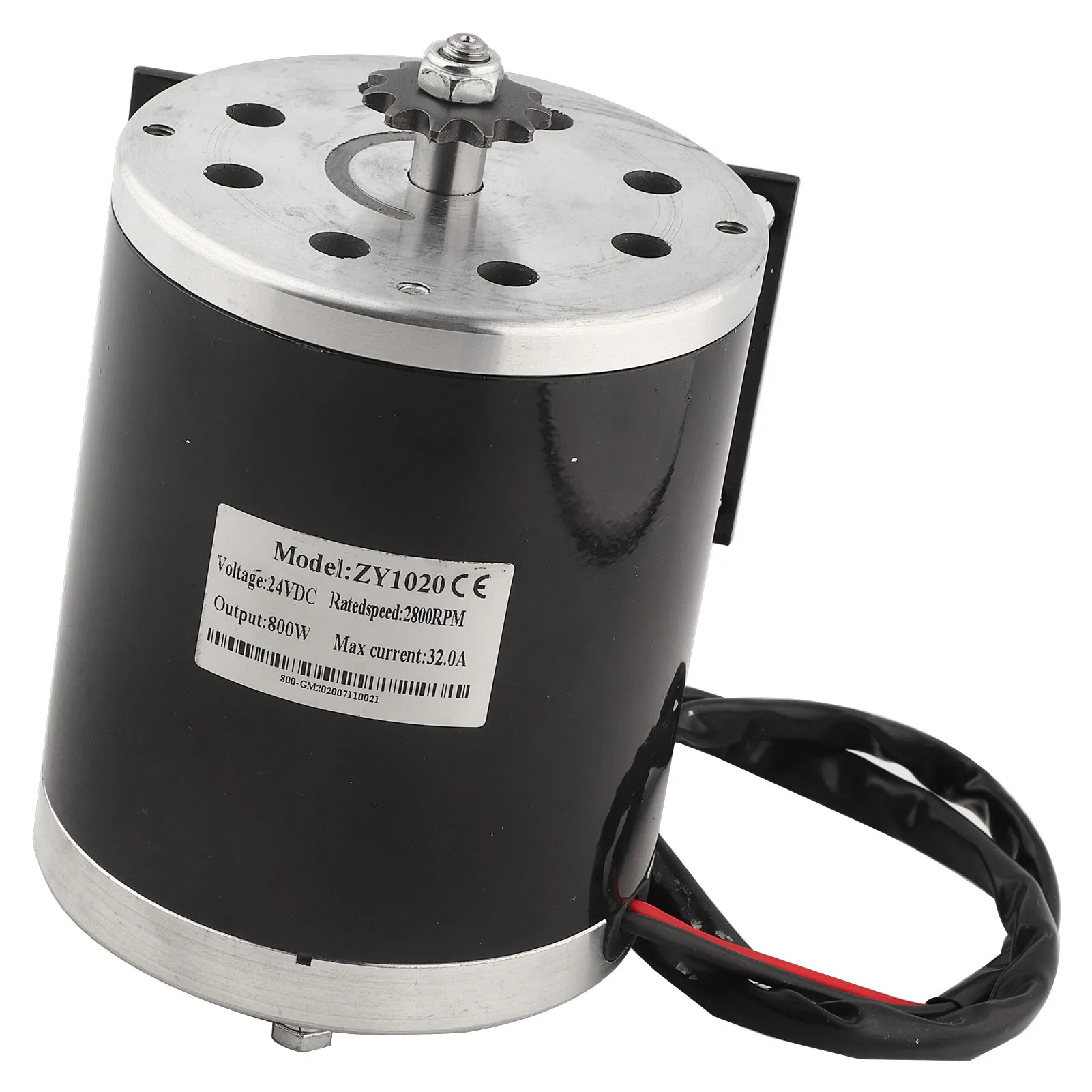 

24V 800W High Speed Metal Motor with Feet Accessory for Electeic Scooter