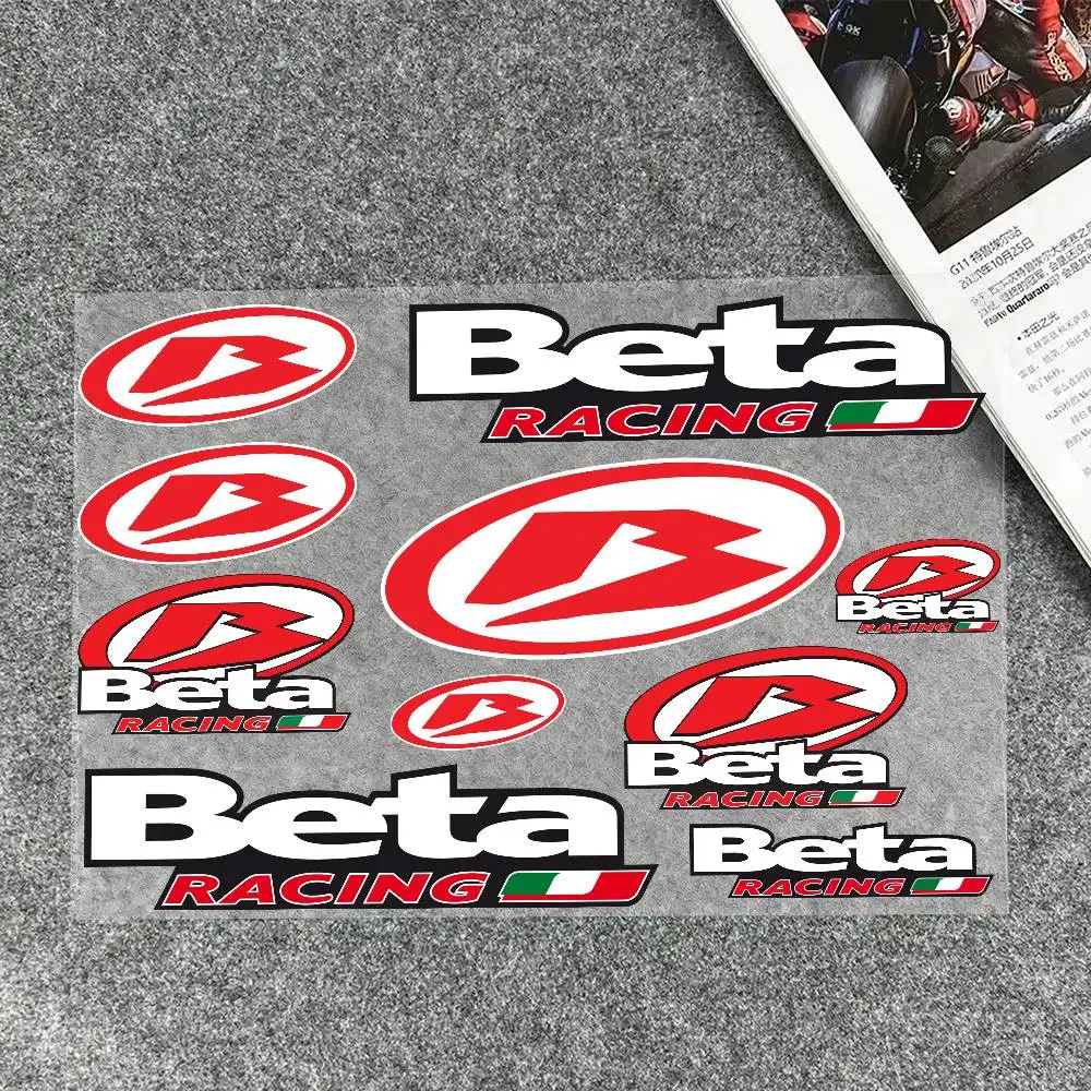 Stickers Moto Sticker Auto Body Bumper Windows Motorcycle Laptop Walls Vinyl Decal Car Tuning Accessories For B-Beta Racing