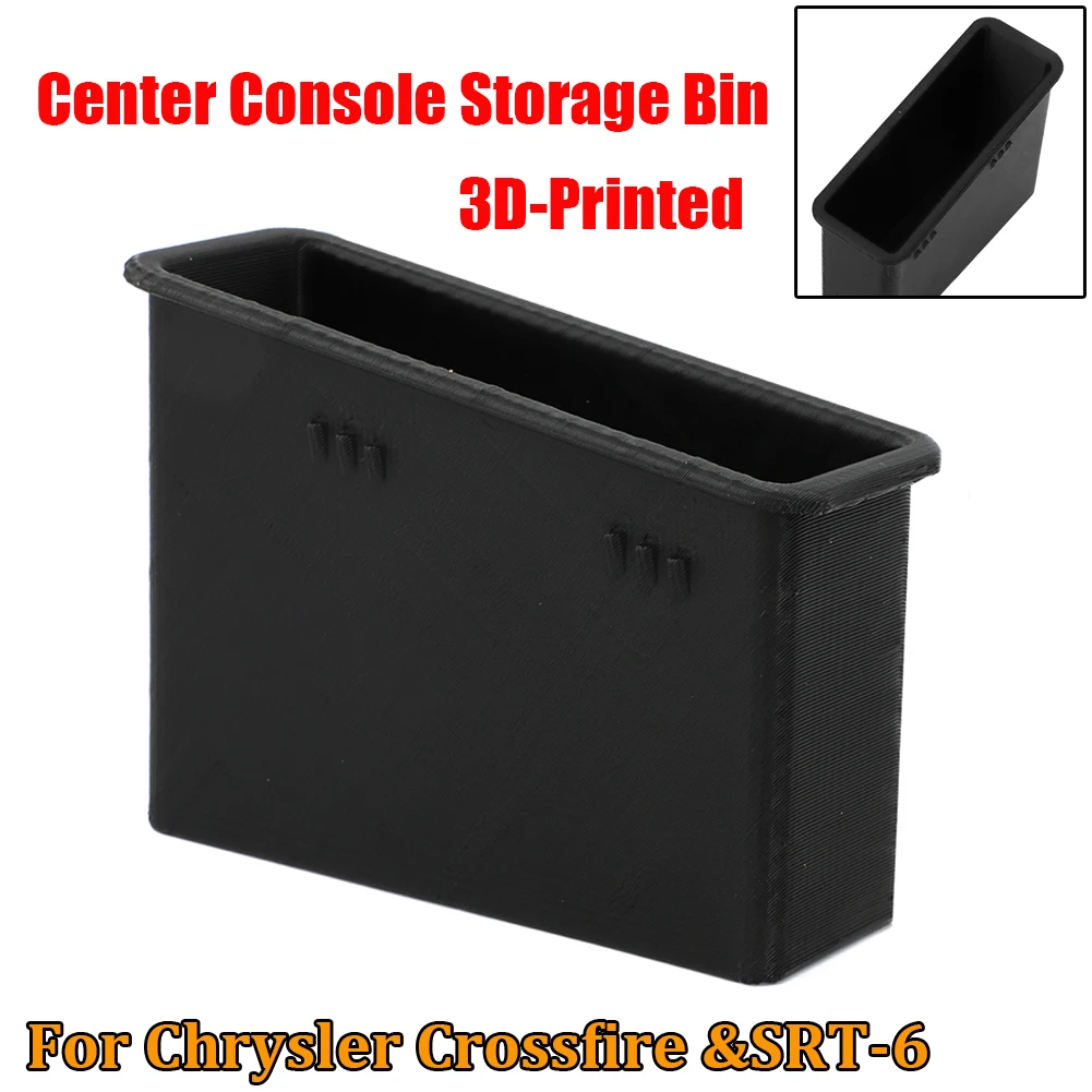 For Chrysler Crossfire &SRT-6 Center Console Storage Bin 3D-Printed Reproduction  ABS Plastic