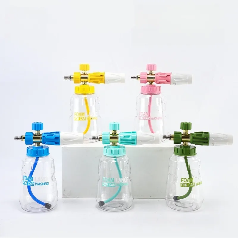 TRD لغسيل السيارات سنو فوم انس 1000 مللي مولد رغوة 1/4 بوصة توصيل سريع غسالة الضغط بندقية غسيل السيارات رغوة البخاخ #1