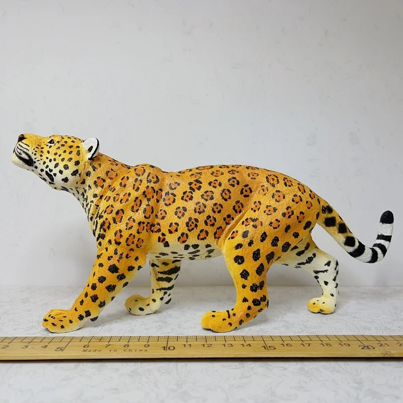 

Authentic Large Miracle Panther 100034 Panther Simulation Animal Model Lion Tiger Panther Toy Children's Cognitive Toy Model