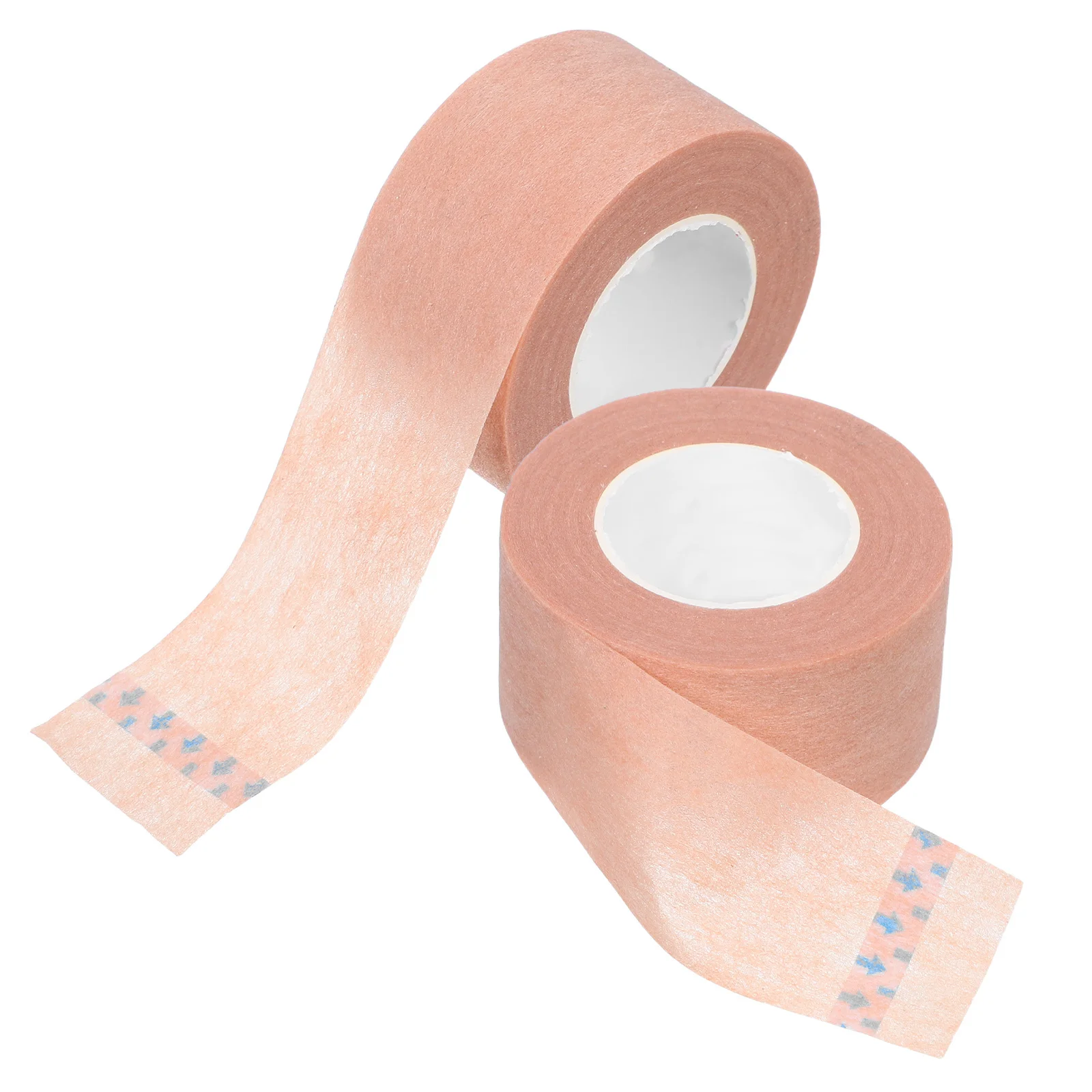 2 Roll Skin Color Double Eyelid Tape Breathable Invisible Self-Adhesive Eye Lifting Stickers for Hooded Eyes Makeup Enhancement