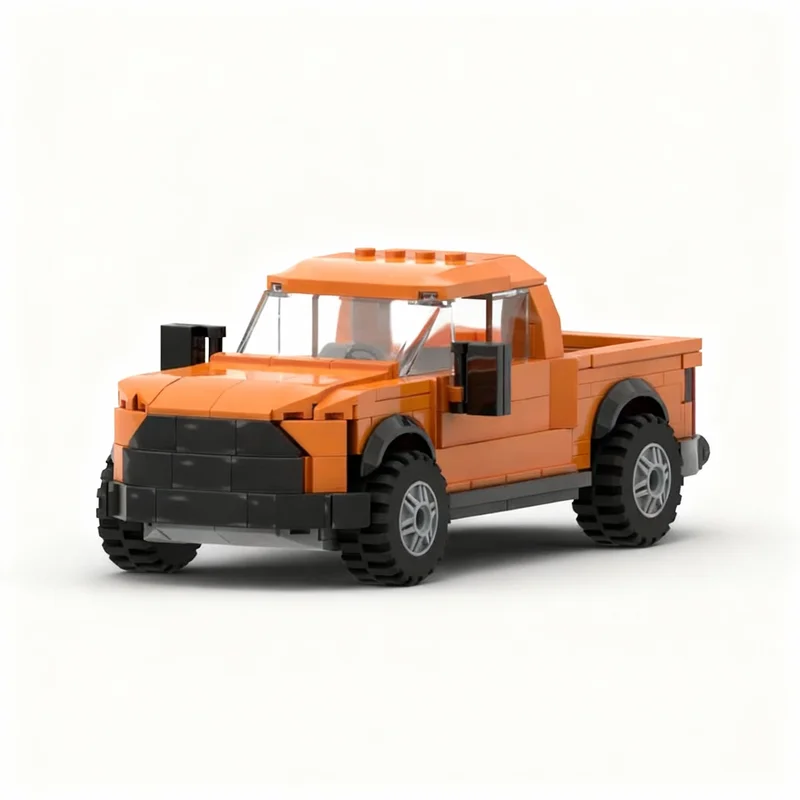 

386pcs MOC Forded F150 Raptor City Champions Model Building Blocks Construction Toy Christmas Gifts DIY Creative Idea Education