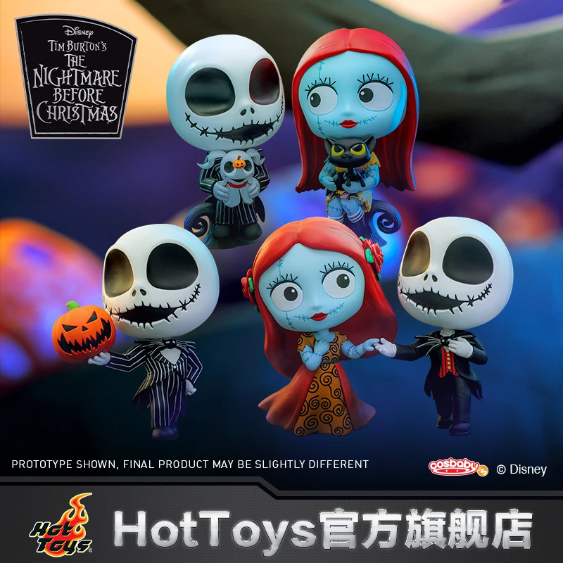 

Новые горячие игрушки в канун Рождества, страшный Салли и Скелет Джек COSBABY (S), мини-коллекция, набор кукол, подарок-сюрприз