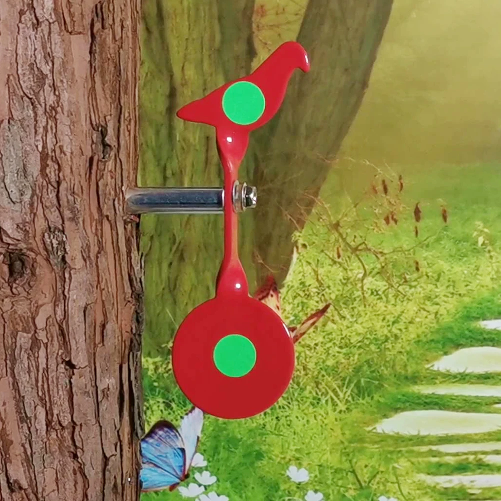 شجرة معلقة على شكل هدف إطلاق النار مصنوعة من سبيكة قوية لمستلزمات الممارسة وأهداف مثبتة على شجرة السبائك #1