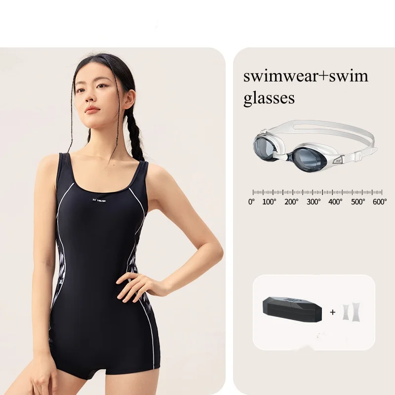 361Women Outdoor Water Sports Beach Push Up SwimWear Goggles Cap One Piece Sexy Quick-Drying Surfing Swim Bathing Suit Glasses
